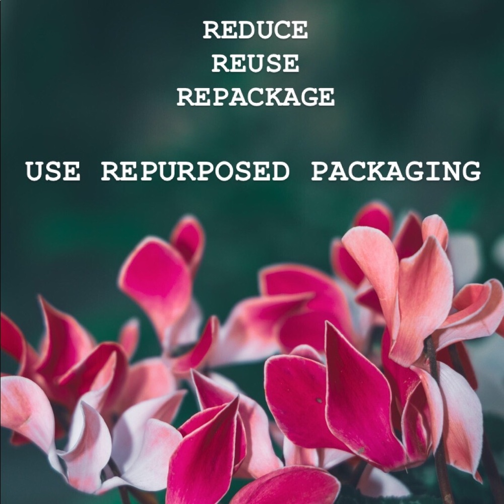 🌎 REPURPOSED PACKAGING 🌎